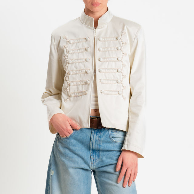 Tensione in-Giacca napoleon - burro