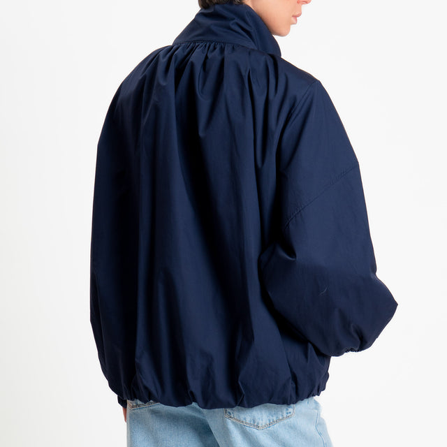 Tensione in-Bomber oversize - blu