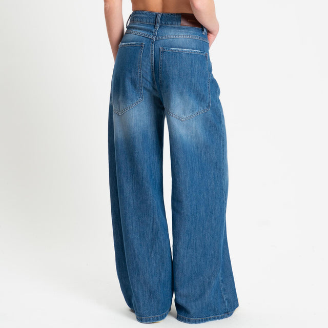 Tensione in-Jeans GIUSI wide leg - denim