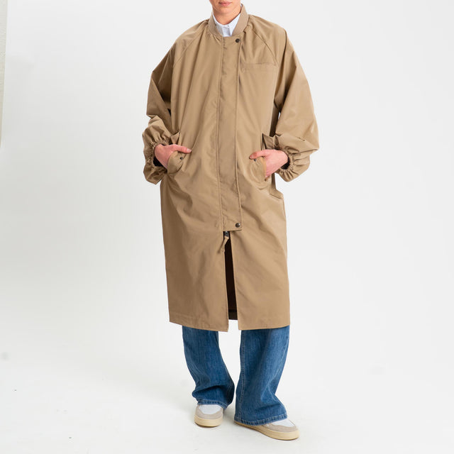 Tensione in-Trench waterproof - cammello