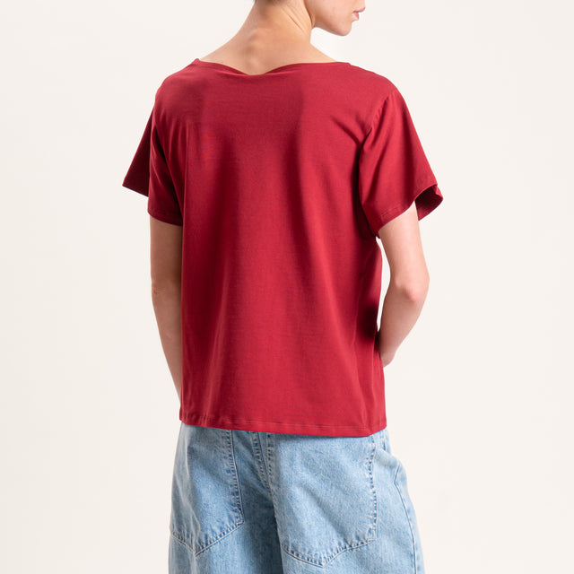 Tensione in-T-shirt scollo v - india