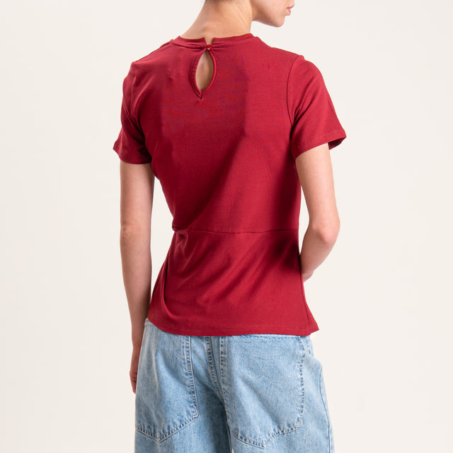 Tensione in-T-shirt nodo laterale - india