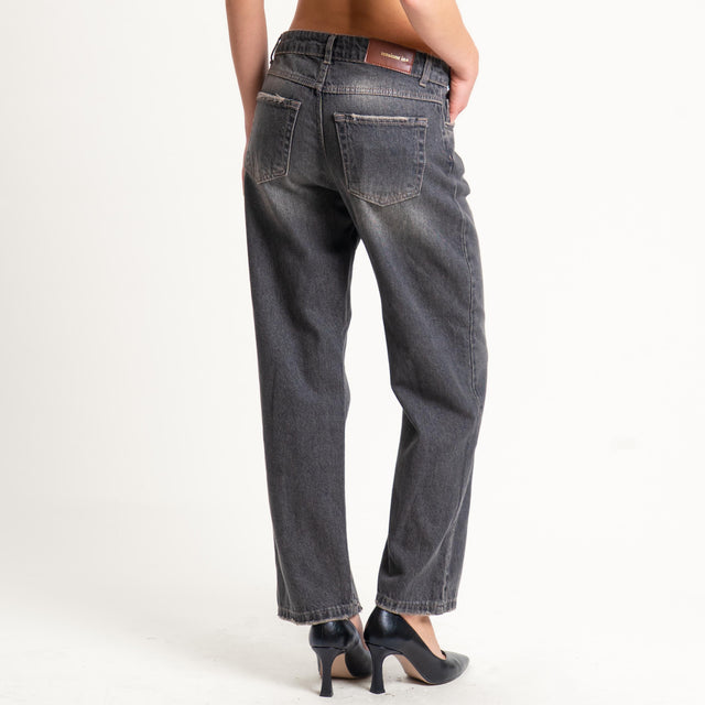 Tensione in-Jeans TOM straight - denim nero