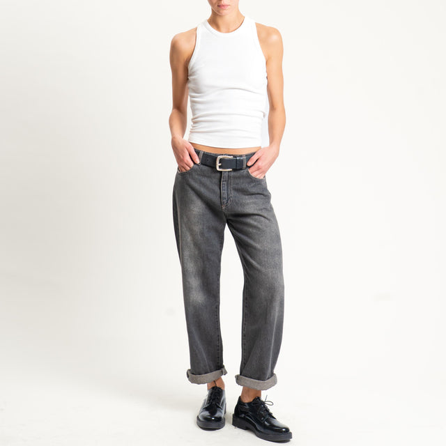 Tensione in-Jeans TOM straight - denim nero