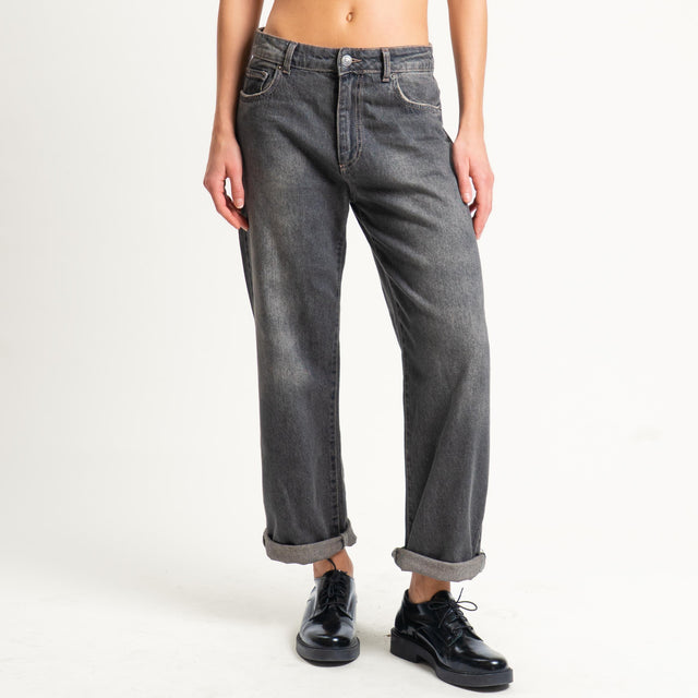 Tensione in-Jeans TOM straight - denim nero