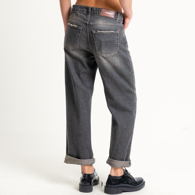 Tensione in-Jeans TOM straight - denim nero