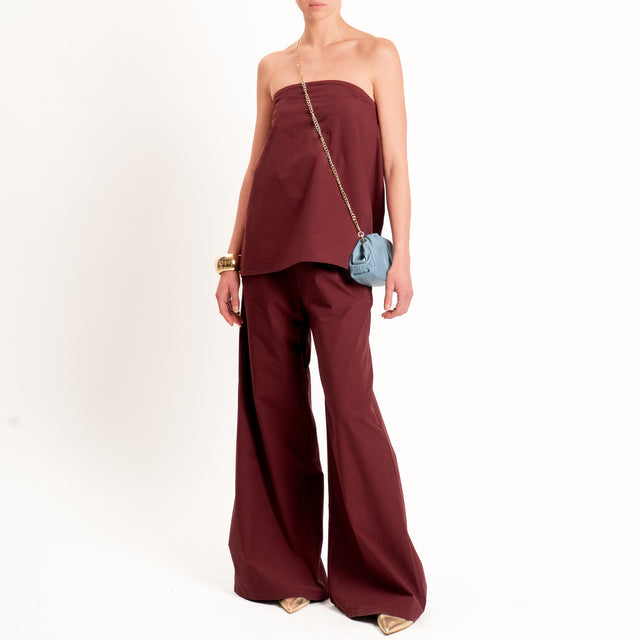 Tensione in-Completo top + pantalone in popeline - india