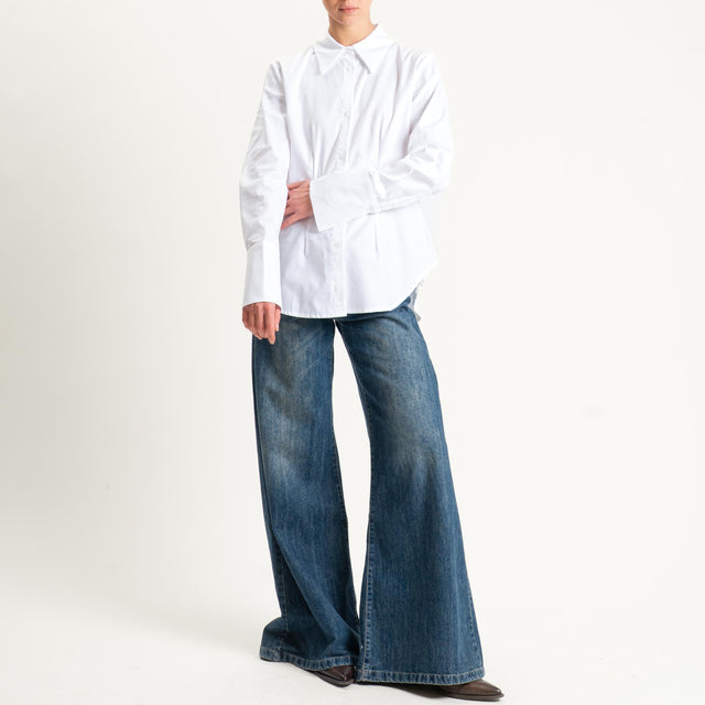 Tensione in-Camicia slimfit - bianco
