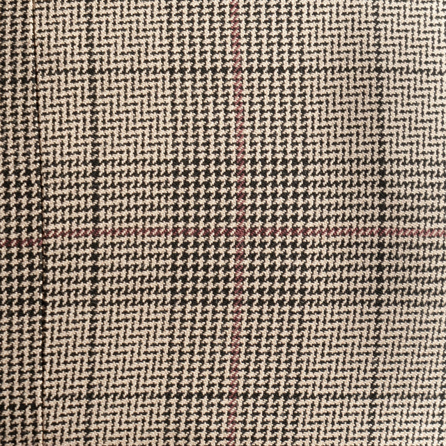 Tensione in-Giacca check con spilla - beige/nero/vino