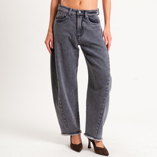 Tensione in-Jeans barrel fit - denim nero