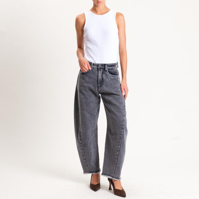 Tensione in-Jeans barrel fit - denim nero