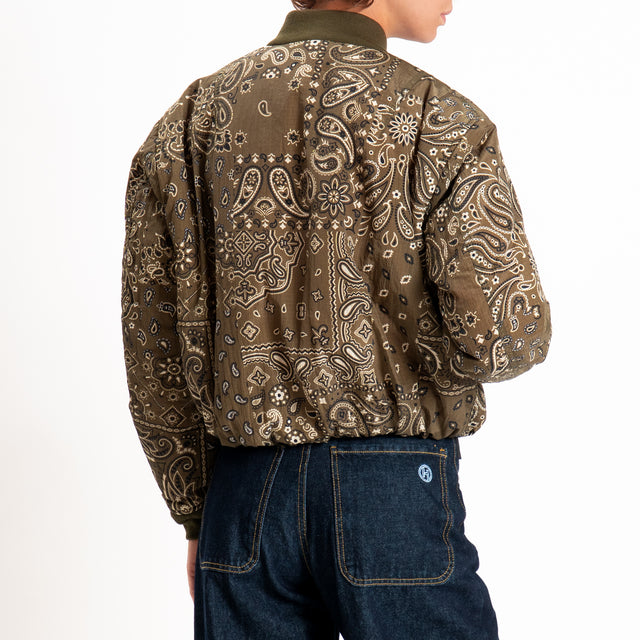Tensione in-Bomber fantasia bandana - militare/sand/nero