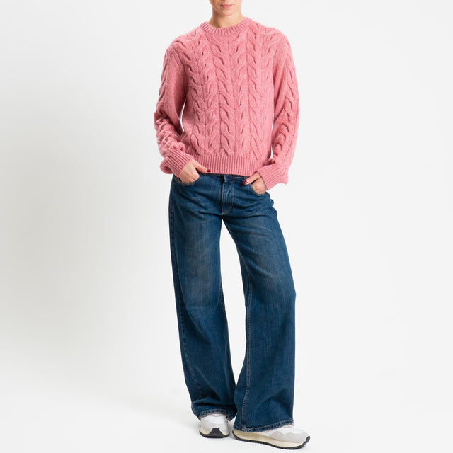 Tensione in-Maglia trecce in mohair - bubble