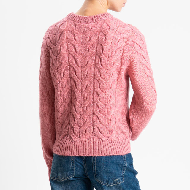 Tensione in-Maglia trecce in mohair - bubble