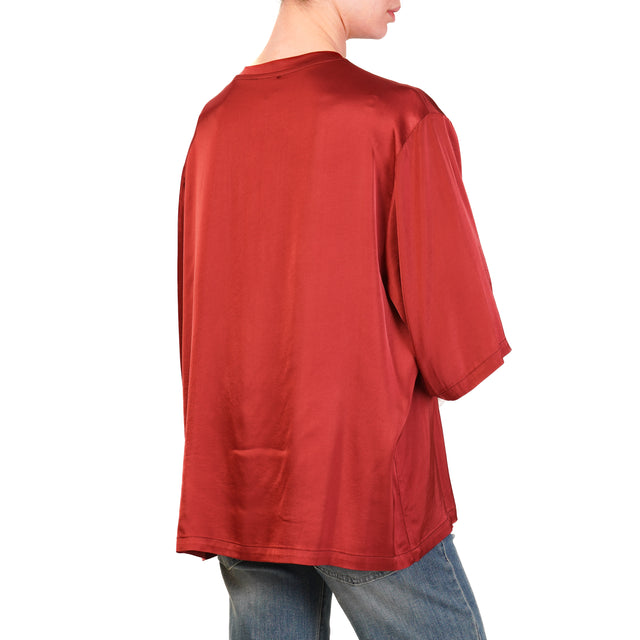 Blusa de satén elástico Vicolo - India