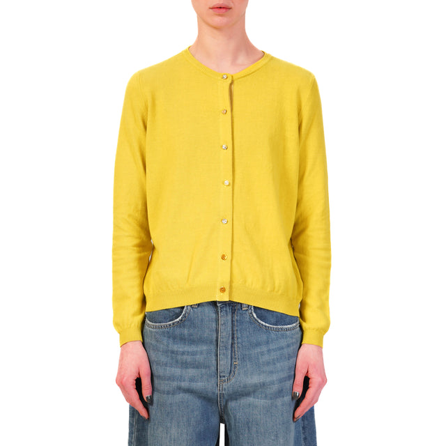 Vicolo-Cardigan bottoni gioiello - olio