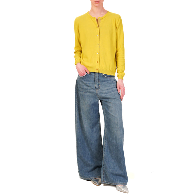 Vicolo-Cardigan bottoni gioiello - olio