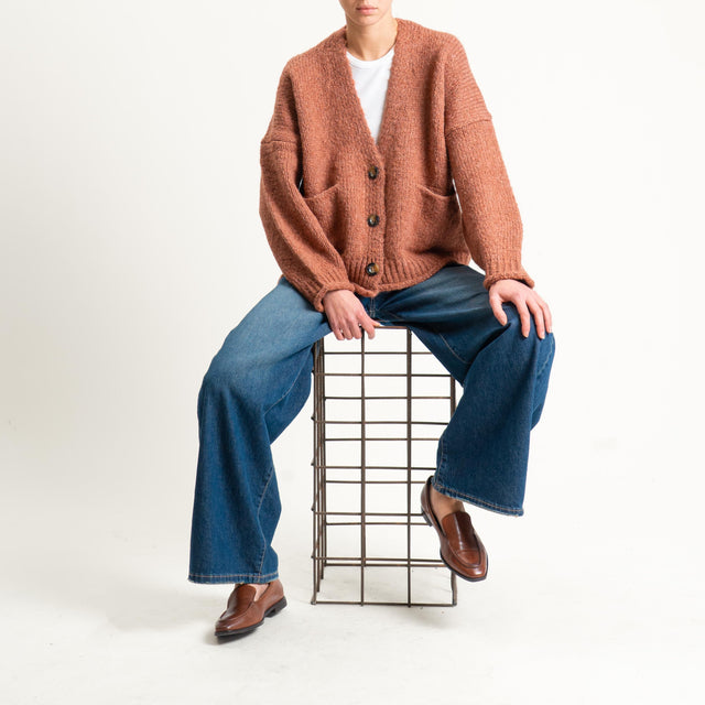 Vicolo-Cardigan misto alpaca con tasche - phard