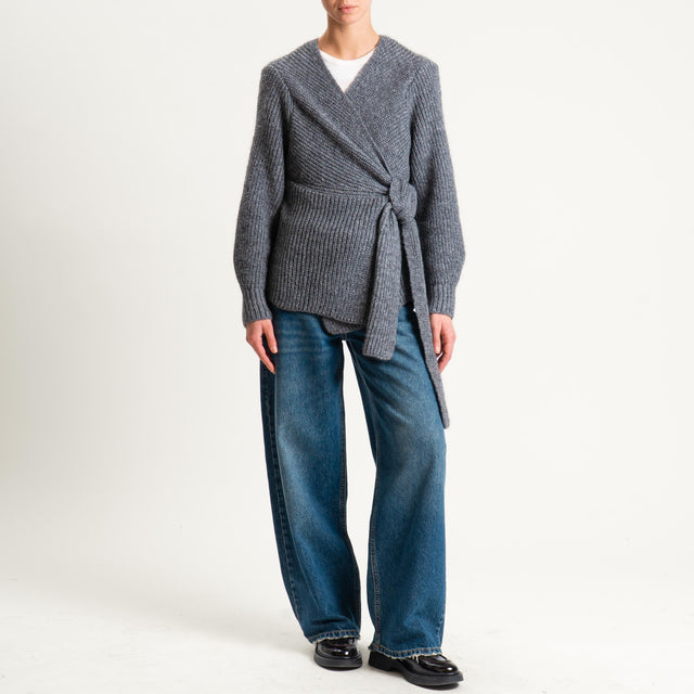 Vicolo-Cardigan mohair - antracite