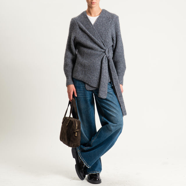 Vicolo-Cardigan mohair - antracite
