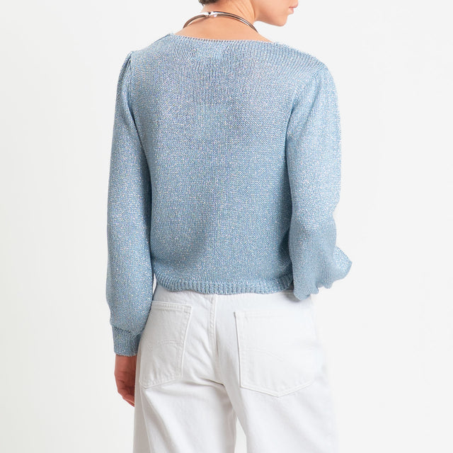 Vicolo-Scaldacuore filo lurex - carta da zucchero