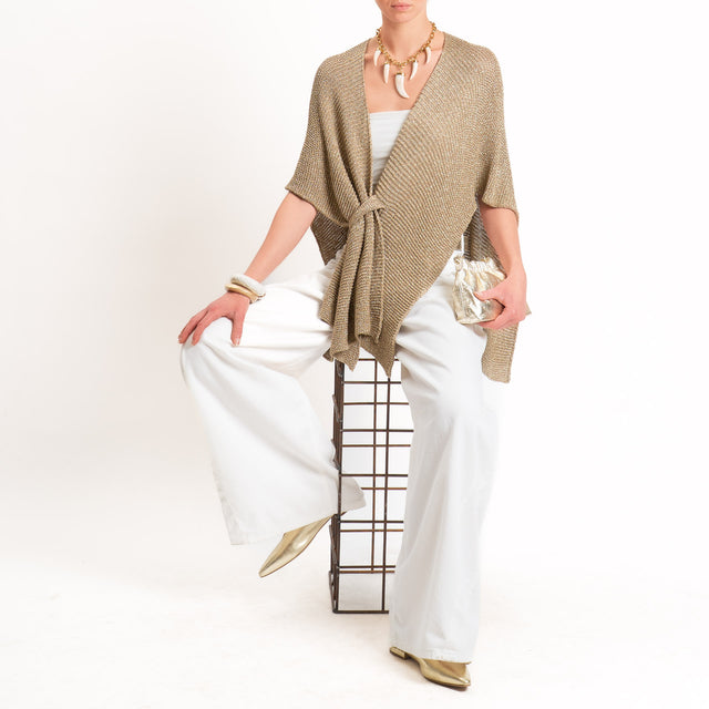 Vicolo-Cardigan lurex - oro