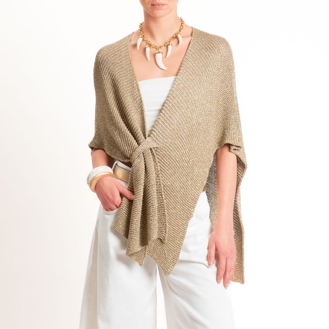 Vicolo-Cardigan lurex - oro