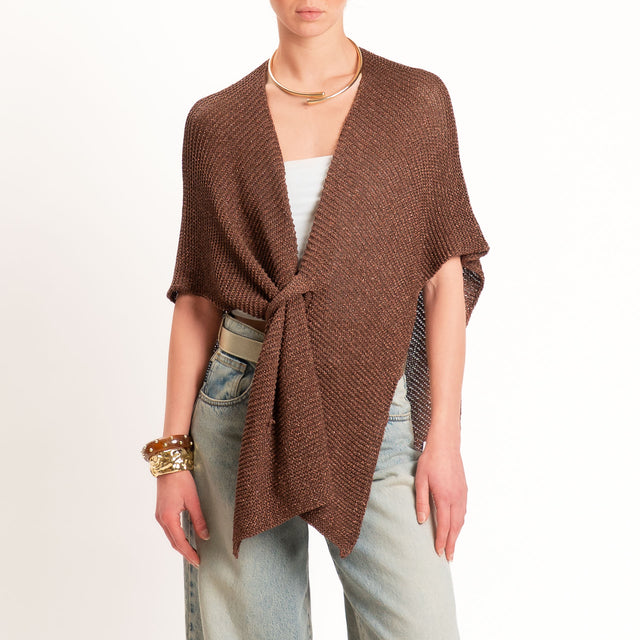 Vicolo-Cardigan lurex - moro