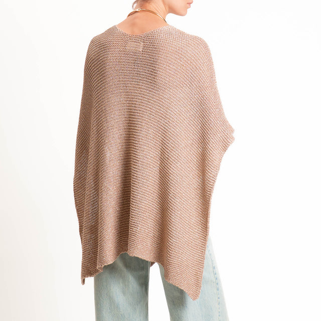 Vicolo-Cardigan lurex - cipria
