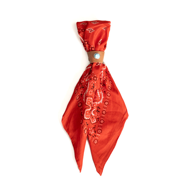Vicolo-Bandana con cinturino - rosso