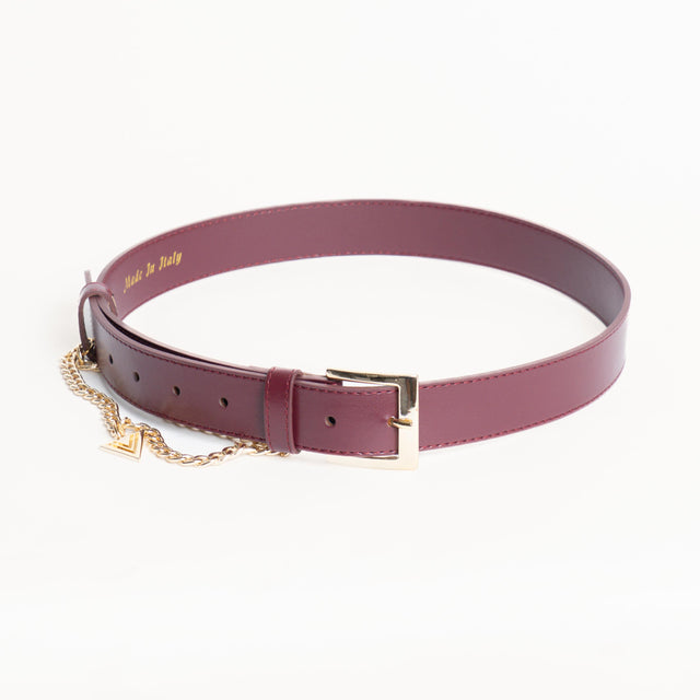 Vicolo- Cintura con catena - Bordeaux