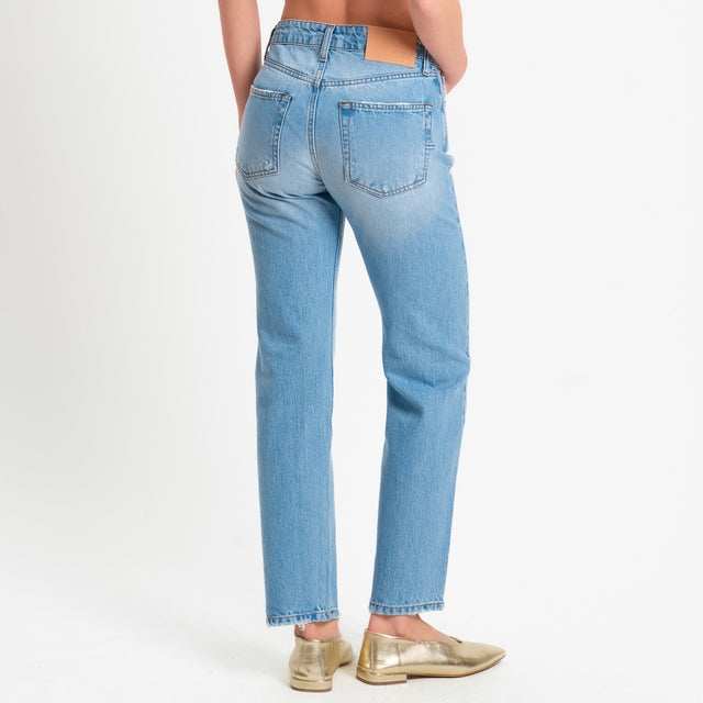 Vicolo-Jeans ZOE regular fit bottoni gioiello - denim