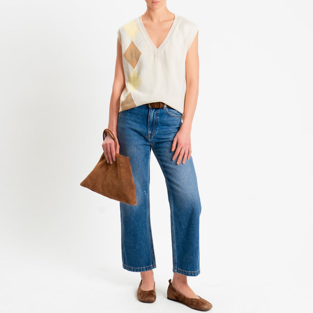 Vicolo-Jeans KATE straight fit con rotture - denim