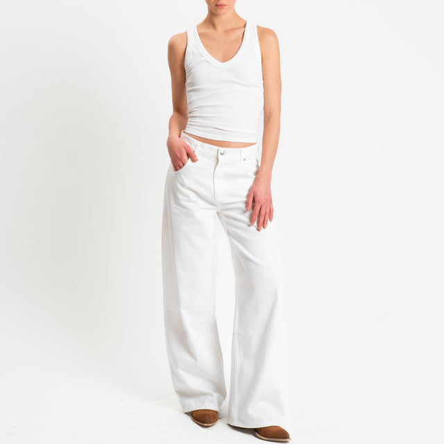Vicolo-Jeans MIA wide leg fit - offwhite