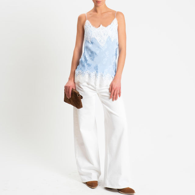 Vicolo-Jeans MIA wide leg fit - offwhite