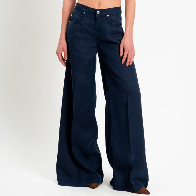 Vicolo-Pantalone MADISON wide leg fit - blu
