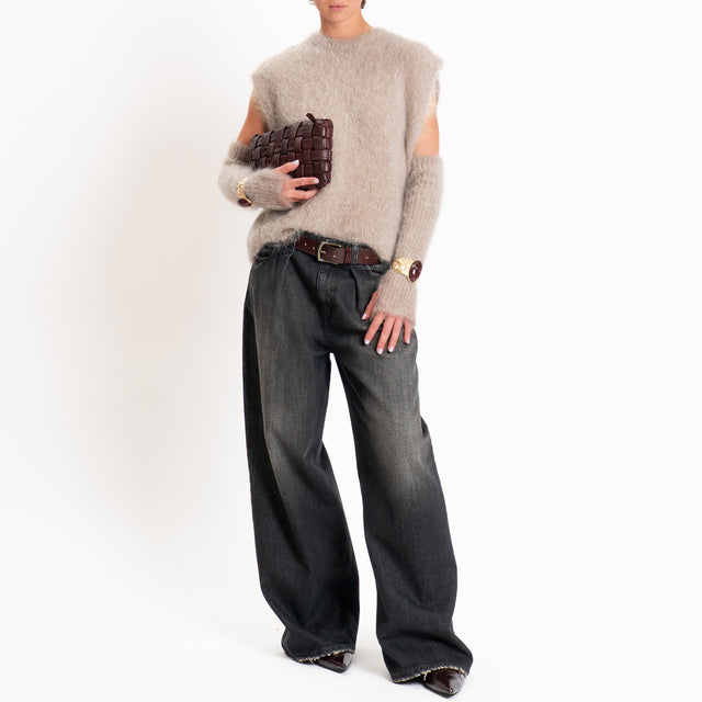 Vicolo-Jeans ZAID wide leg fit - denim nero