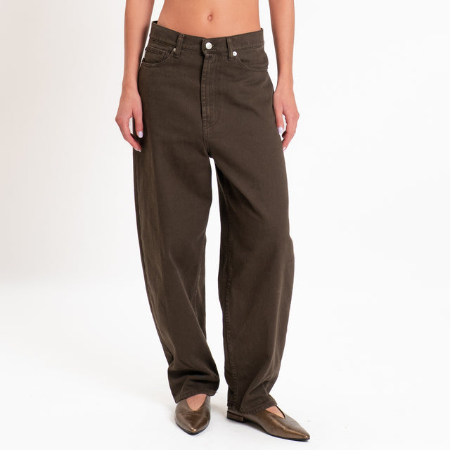 Vicolo- Jeans LAILA baggy baloon - cioccolato
