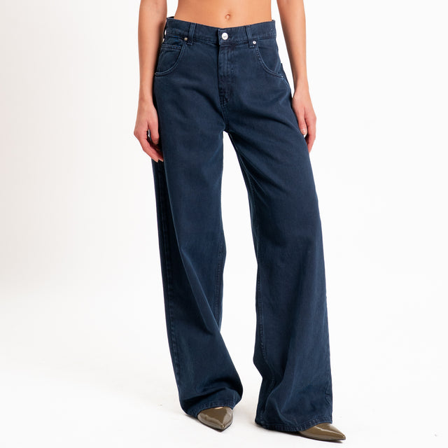 Vicolo-Pantalone MIA baggy fit - blu