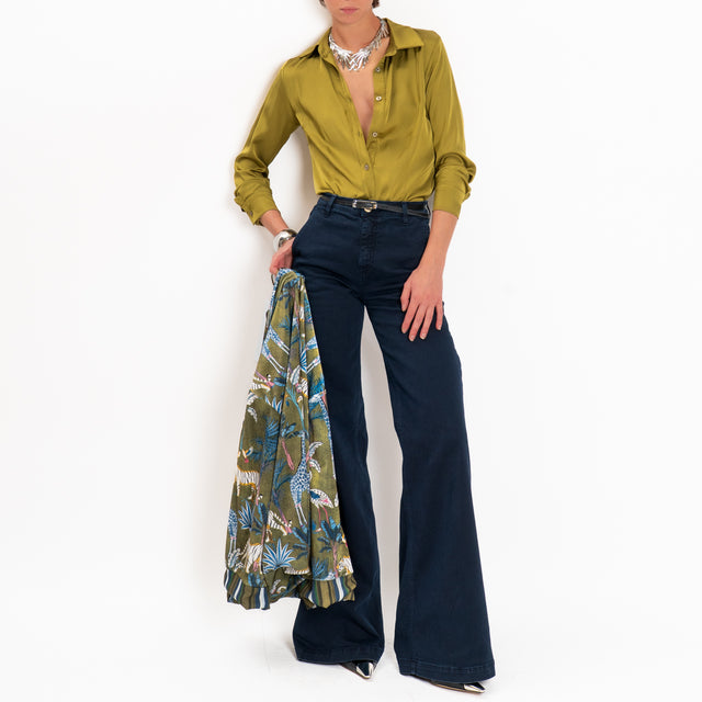 Vicolo-Pantalone ELENA wide leg fit - blu