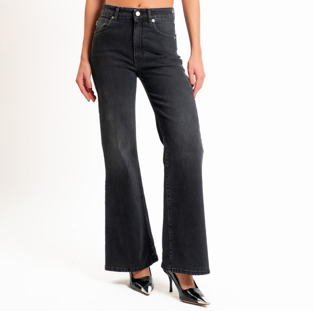 Vicolo-Jeans SHANTI flare fit - denim nero