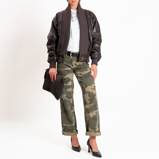 Vicolo-Pantalone camouflage 5 tasche - militare/moro