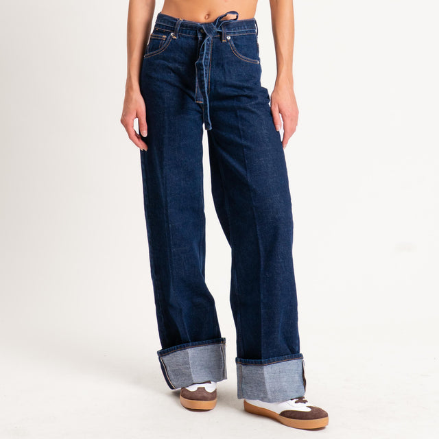 Vicolo-Jeans ELISSA wide leg fit - denim scuro
