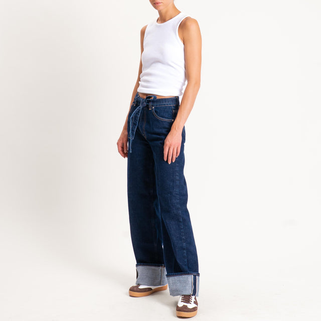 Vicolo-Jeans ELISSA wide leg fit - denim scuro