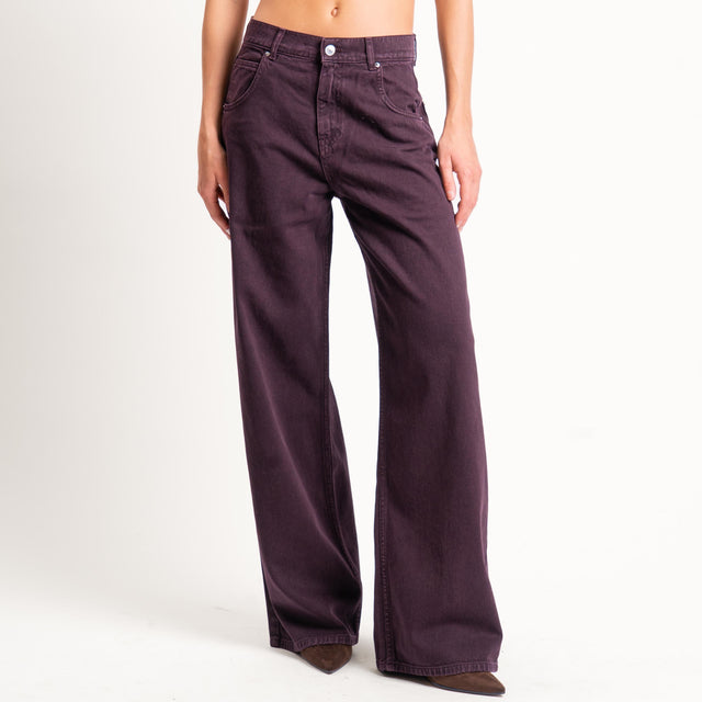 Vicolo-Jeans MIA fit wide leg - prugna