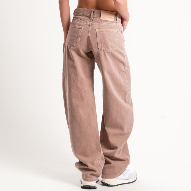 Vicolo-Jeans DENISE wide leg fit - nocciola
