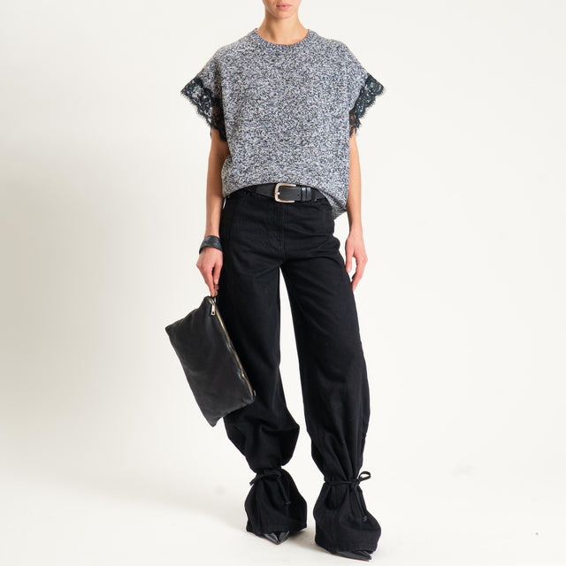 Vicolo-Jeans ELLA wide leg fit - denim nero