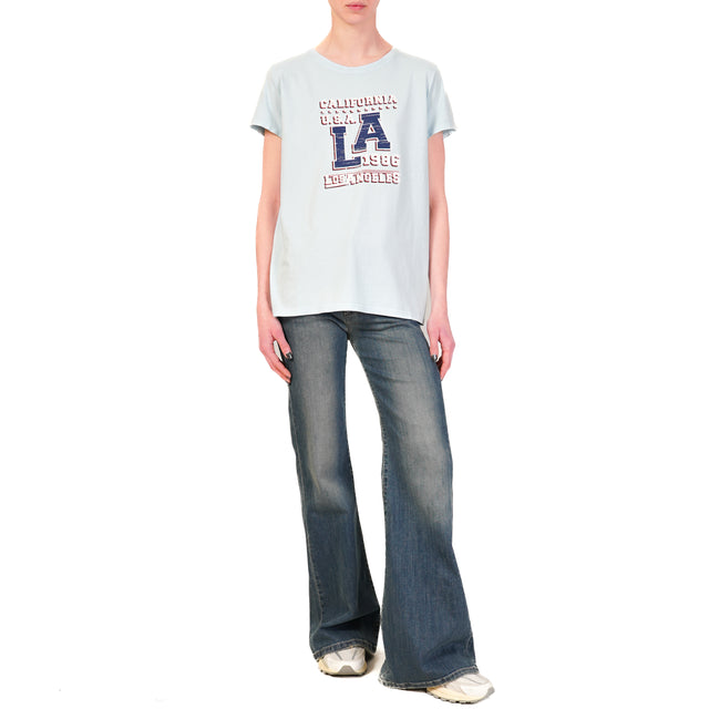 Vicolo-T-shirt "CALIFORNIA" - cielo