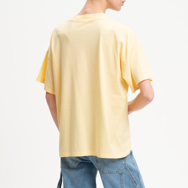 Camiseta Vicolo HOLA FIN DE SEMANA - mimosa