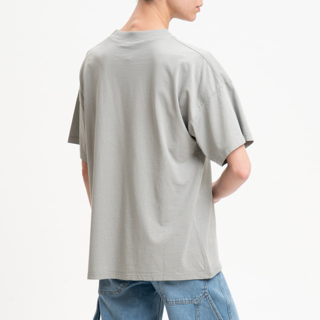 Vicolo-T-shirt HELLO WEEKEND - grigio